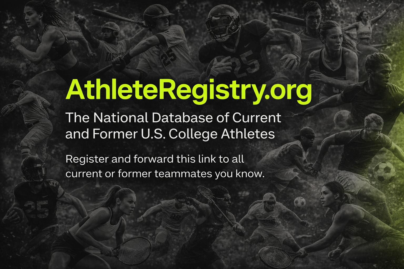 The National Database of Current and Former U.S. College Athletes ...